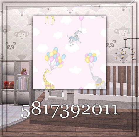 NOT MINE 🦋 | Baby room decals, Bloxburg decal codes, Nursery decals