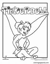 79 Free Printable Tinkerbell Coloring Pages sketch template