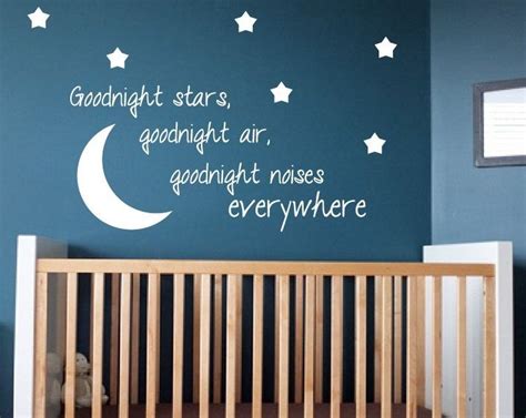 goodnight moon | Kids room wall decals, Good night moon, Moon nursery