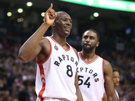Mutombo gave Biyombo permission to use his finger wag | theScore.com