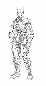 Gi Joe Coloring Page Free sketch template