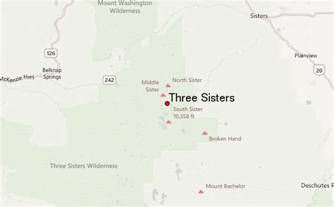 Three Sisters Mountain Information