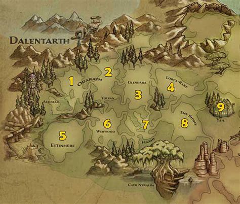 Kingdoms of Amalur Reckoning: World map | gamepressure.com