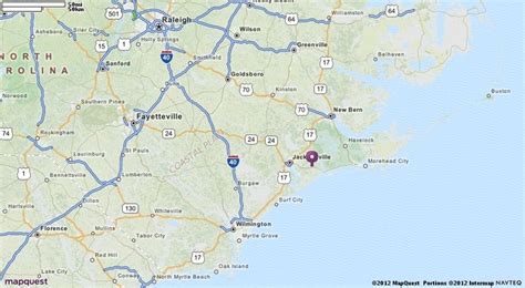 Hubert, NC Map | MapQuest | Traveling can be a tiresome thing, but oh the memories made far ...