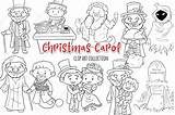 Christmas Carol Coloring Pages sketch template