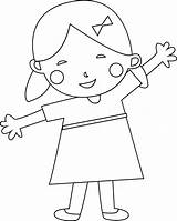 Child Coloring Page  Wecoloringpagecom sketch template