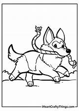 Coloring Dog Running Pages Boy His Printable Kids Playing Dogs  sketch template
