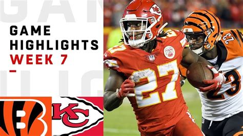 Chiefs vs. Bengals Week 7 Highlights | NFL 2018 - YouTube