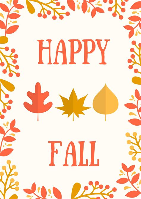 Happy Fall - with free printables |Keeping it Real