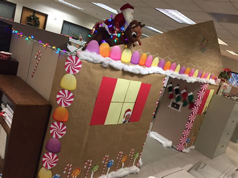 Gingerbread House Decorations For Office – Idalias Salon