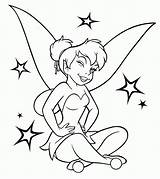 Tinker Bell coloring Pages To Download And Print For Free sketch template