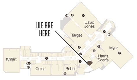 Marion Shopping Centre Map | Color 2018