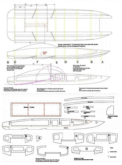 Boat plans, Model boat plans, Rc boats plans