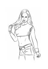 Wwe Ryback Coloring Pages sketch template