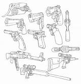 Weapon Coloring Pages sketch template