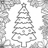 Spanish Christmas Tree Coloring Page 45763 36176 sketch template
