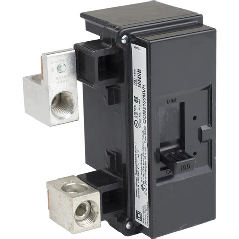 QOM2100VH is a Square D residential Main Breaker for Single Phase Load ...