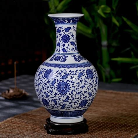 Blue And White Pottery Vases, Single Nanking Pottery Ginger Jar Blue White Chinese ... : 24h ...