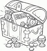 Free Coloring Pages Of Treasure Chest  Home sketch template