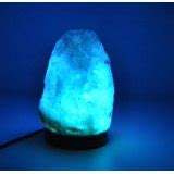Himalayan Aroma - Small Size USB Himalayan Salt Lamp, LED Lamp, Color Changing Lamp, Wood Base ...