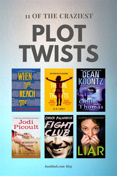 11 Crazy Plot Twists We Never Saw Coming | Plot twist, Thriller books ...