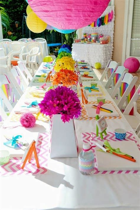 Ideas for Table decoration for birthday party of your child | Kids birthday party decoration ...