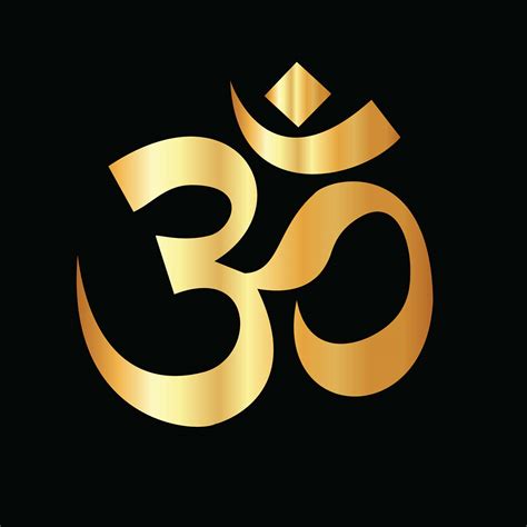 OM or Aum Indian Sacred Symbol 666368 Vector Art at Vecteezy