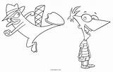 Free Printable Phineas And Ferb Coloring Pages For Kids sketch template