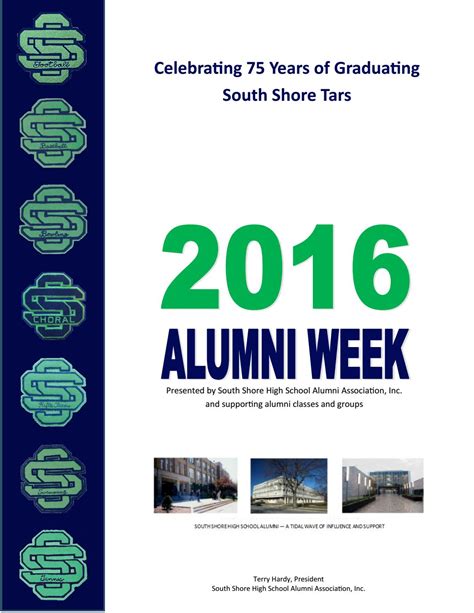 South Shore High School ALUMNI WEEK 2016 by South Shore High School ...