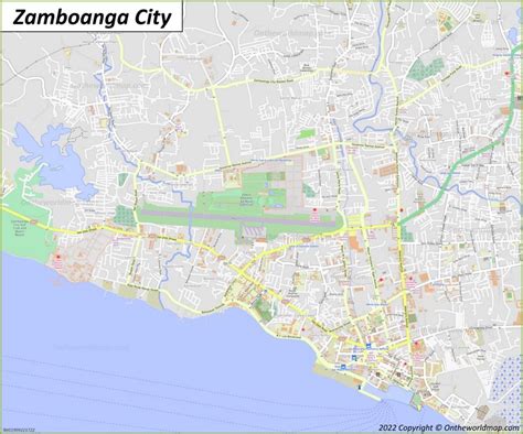 Zamboanga City Map | Philippines | Detailed Maps of Zamboanga City