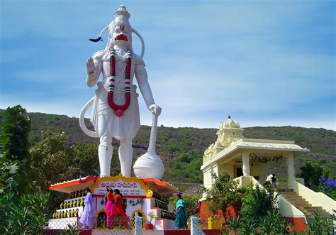 Lord Hanuman at Ramadri | A towering statue of Lord Hanuman,… | Flickr