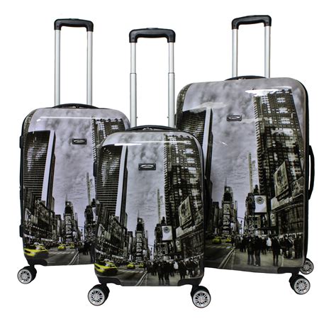 Kemyer World Series Hardside 3-PC Expandable Spinner Luggage Set | eBay