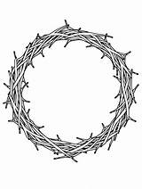 12 Jesus’ Crown Of Thorns Coloring Pages  Free To Download & Printable sketch template