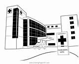 Columbia Memorial Hospital Coloring Page For Kids  Free Hospitals sketch template