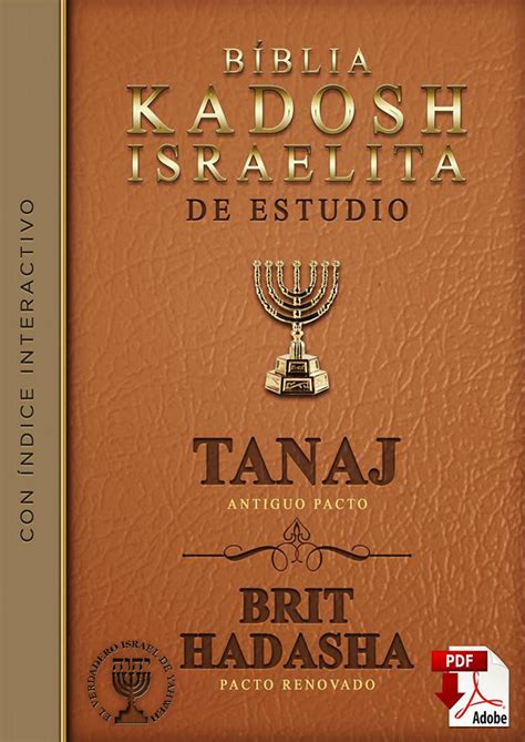 BIBLIA KADOSH ISRAELITA DE ESTUDIO TANAJ - BRIT HADASHA.pdf - Google Drive | Biblia, Biblia ...