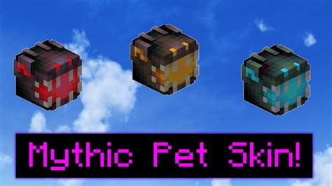 (Dragon Pet) THIS NEW PET SKIN IS AMAZING! - Hypixel Skyblock - YouTube