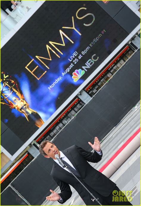 Seth Meyers Rolls Out the Red Carpet for Emmy Awards 2014: Photo 3179801 | Seth Meyers Photos ...