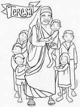 Mother Teresa Coloring Page  Mirror On The Wall Quotes Snow White sketch template