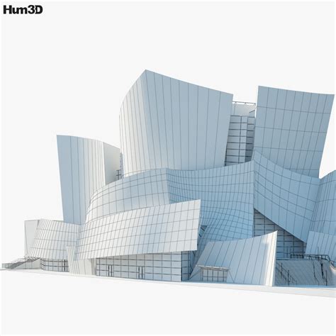 Walt Disney Concert Hall 3D model - Architecture on Hum3D