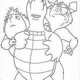 Verne And rj The Hedge coloring Pages  Hellokidscom sketch template