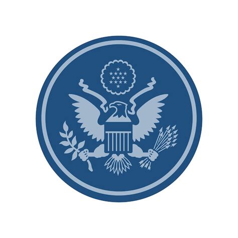 Premium Vector | Seal of the us department of state government ...