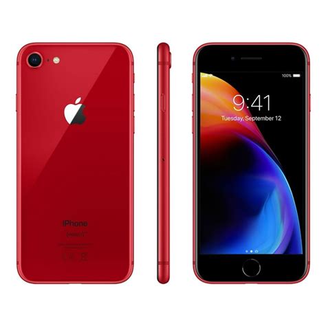 iPhone 8 64GB Red (Cricket Wireless) Refurbished A+ - Walmart.com - Walmart.com