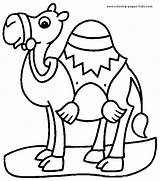 Pretty Camel color Page Free Printable coloring Sheets For Kids sketch template