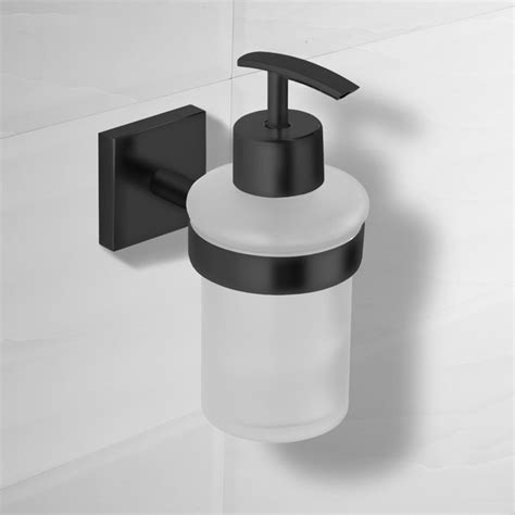 Nameeks NCB71 By Nameek's General Hotel Matte Black Wall Mounted Soap ...