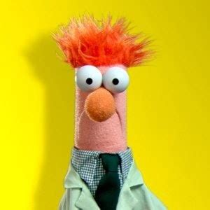 Speaking Mindlessly: "Mimi" (Beaker de Los Muppets)