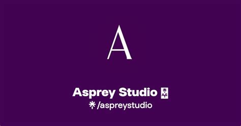 Asprey Studio | Twitter | Linktree
