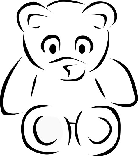 Free Bears Clipart Black And White, Download Free Bears Clipart Black And White png images, Free ...