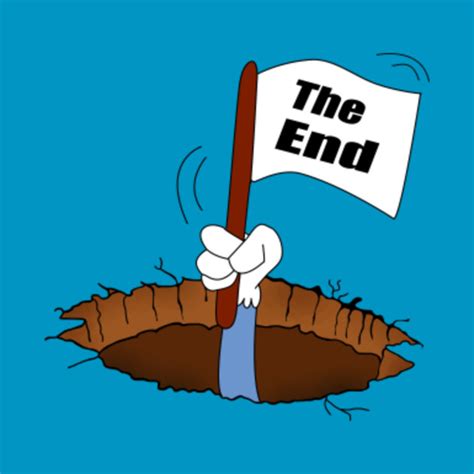 the end-funny shirts - Cartoons - T-Shirt | TeePublic