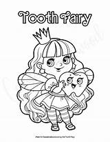 Free Printable Tooth Fairy Coloring Page  Cassie Smallwood sketch template