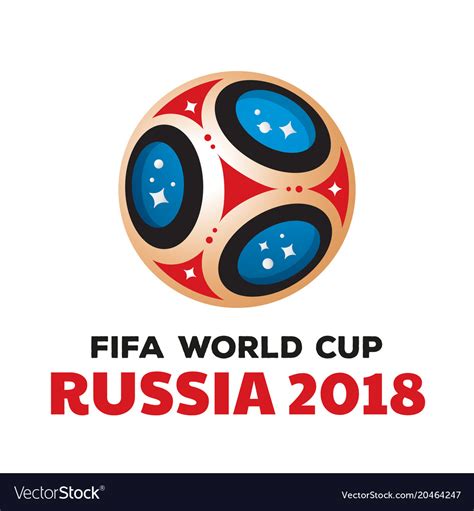 Russia world cup 2018 Royalty Free Vector Image